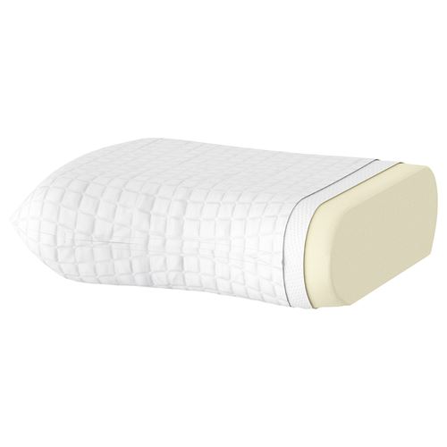 IKEA - NORDSTALÖRT, ergonomic pillow, white, 35x50 cm