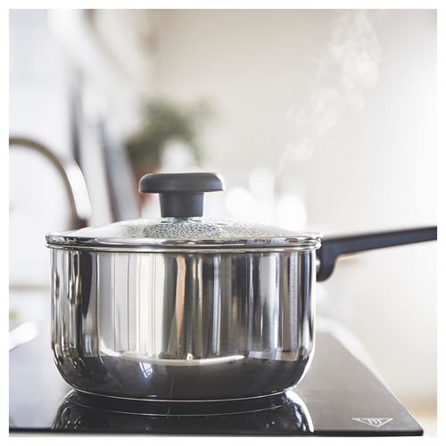 IKEA - MIDDAGSMAT, steel sauce pan, stainless steel, 2 l