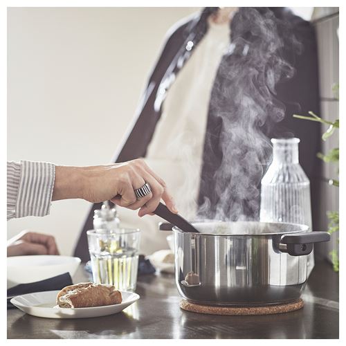 IKEA - MIDDAGSMAT, steel pot, stainless steel, 3 l