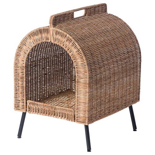 IKEA - UTSADD, kedi evi, rattan, 36x42x53 cm