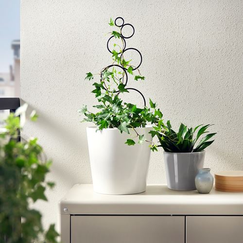 IKEA - KASKADPIL, plant support, black, 16x50 cm