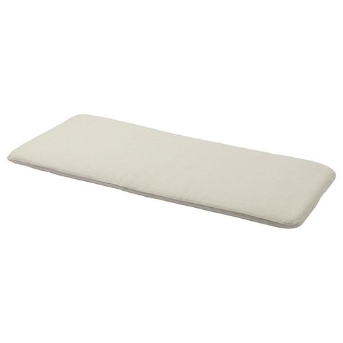 IKEA - GRYTTOM, seat pad for sofa bench, gransel natural, 102x42 cm