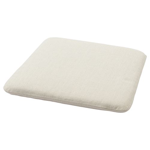 IKEA - GRYTTOM, chair pad, gransel natural, 46x42 cm