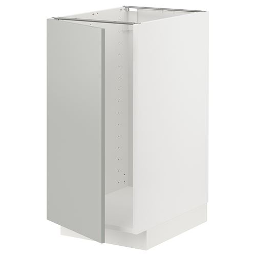 IKEA - METOD, sink cabinet, HAVSTORP light grey, 40x60 cm