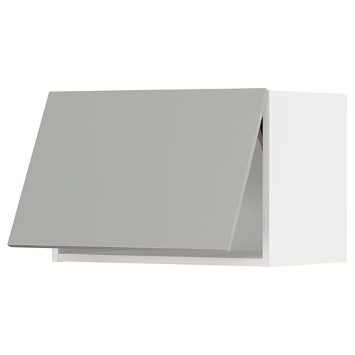 IKEA - METOD, kitchen horizontal wall cabinet, HAVSTORP light grey, 60x40 cm