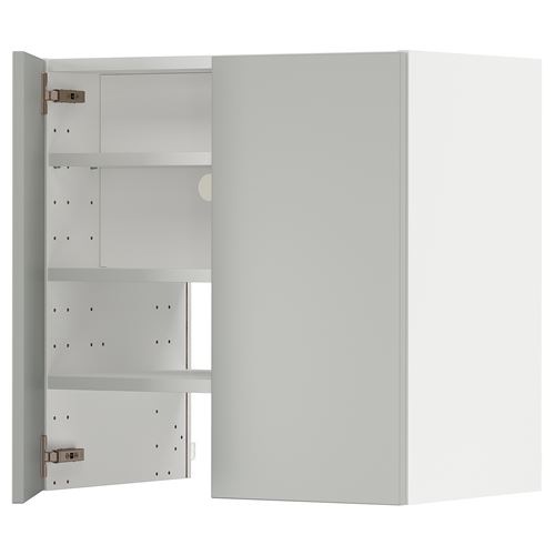 IKEA - METOD, extractor cabinet, HAVSTORP light grey, 60x60 cm