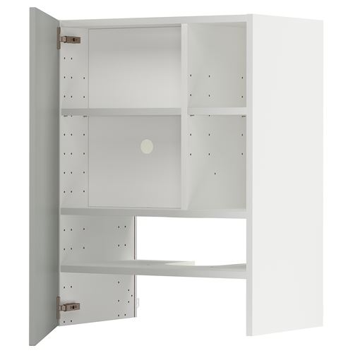 IKEA - METOD, extractor cabinet, HAVSTORP light grey, 60x80 cm