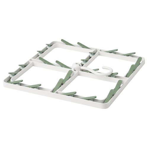 IKEA - SLIBB, laundry drying rack, green