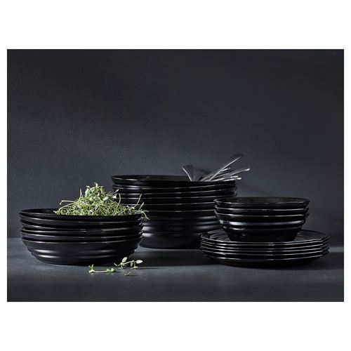 IKEA - NATBARB, bowl, black, 14 cm