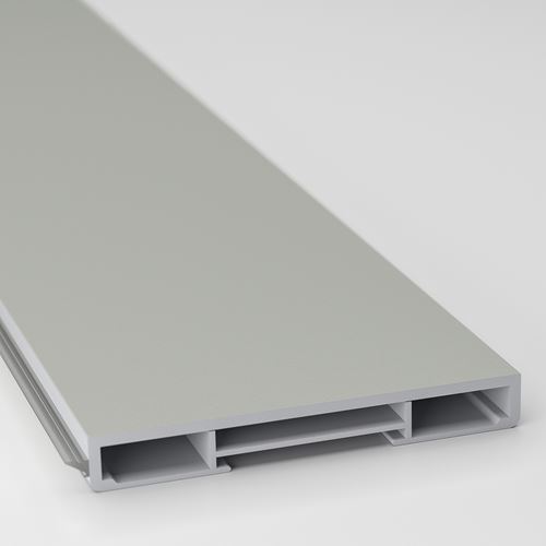 IKEA - HAVSTORP, plinth, light grey, 220x8 cm