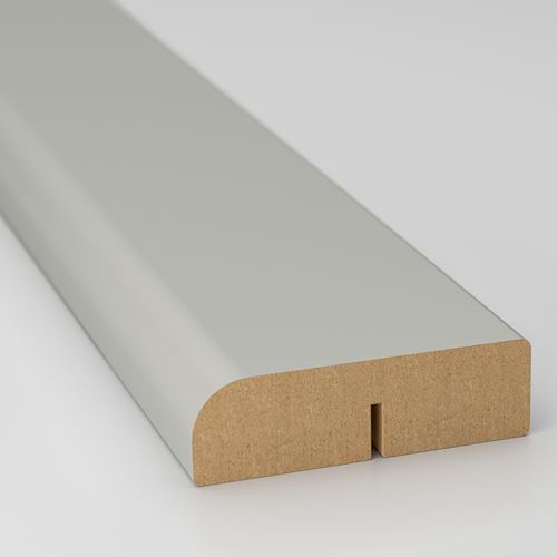 IKEA - HAVSTORP, decorative strip, light grey, 221 cm