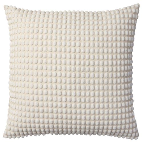 IKEA - SVARTPOPPEL, lace pillow cover, off white, 65x65 cm