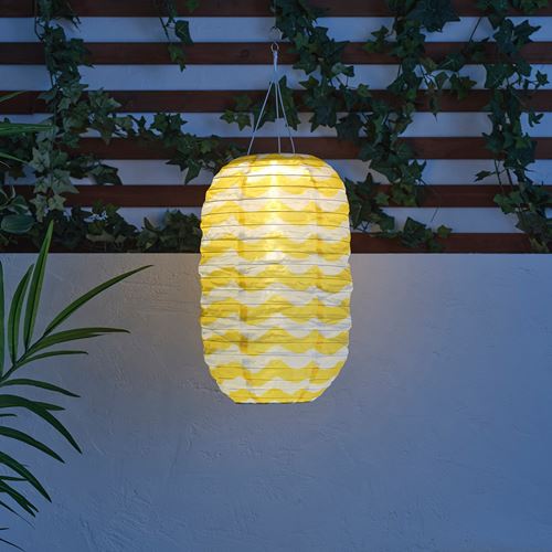 IKEA - SOLVINDEN, LED solar-powered lighting, yellow-white, 26 cm