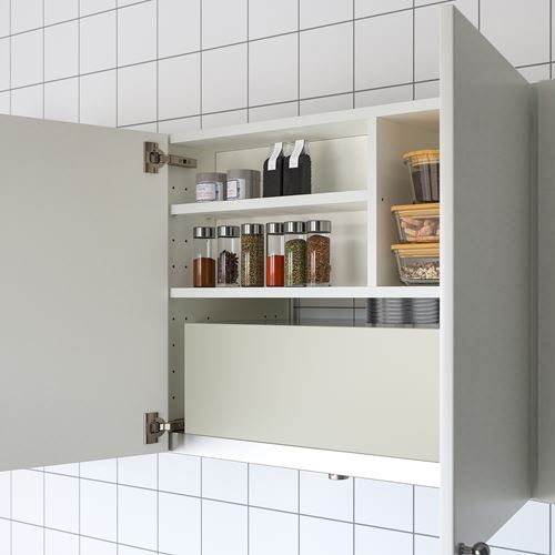 IKEA - METOD, extractor cabinet frame, white, 80x37x60 cm