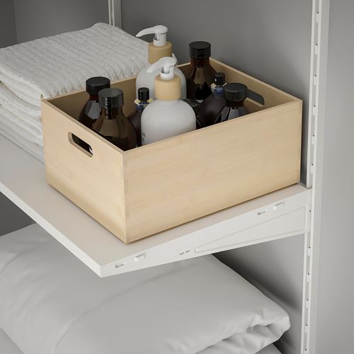 IKEA - BOAXEL, shelving unit, white, 62x40x201 cm