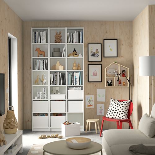 IKEA - BILLY, bookcase, white, 120x28x237 cm