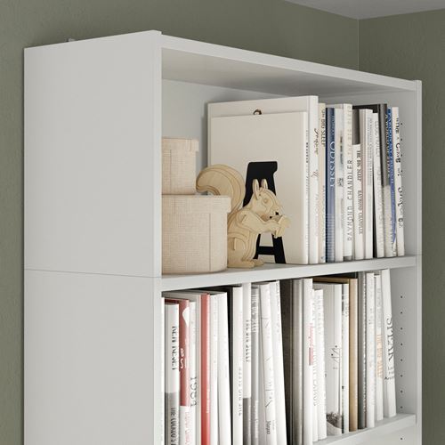 IKEA - BILLY, bookcase, white, 80x28x237 cm