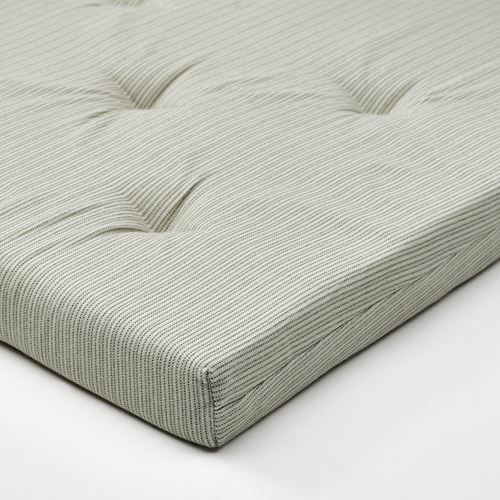 IKEA - JUSTINA, chair pad, light green, 42/35x40x4 cm