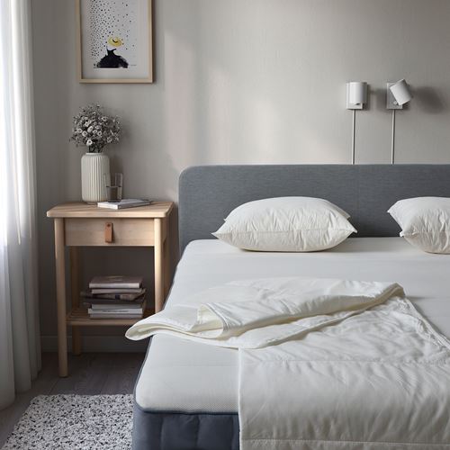 IKEA - STJARNSTARR, double duvet, white, 240x220 cm