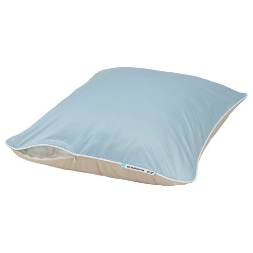 IKEA - KEJSAROLVON, pillow protector, beige/blue, 50x60 cm