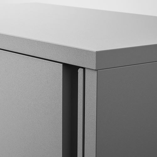 IKEA - SUNDSÖ, cabinet with door, grey, 60x35x86 cm