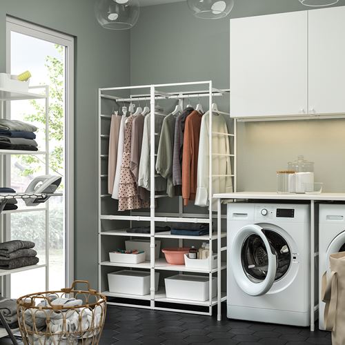 IKEA - JONAXEL, clothes storage, white, 99x51x173 cm