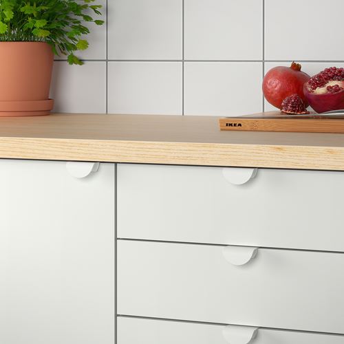 IKEA - DRAGSMARK, kulp, beyaz, 40 mm