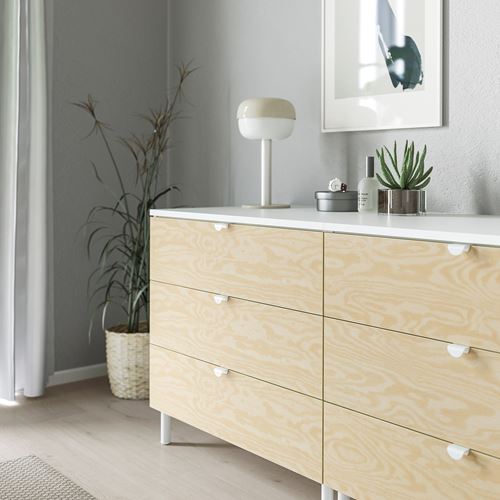 IKEA - DRAGSMARK, kulp, beyaz, 40 mm