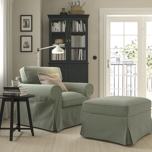 IKEA - EKTORP, armchair, hakebo grey-green