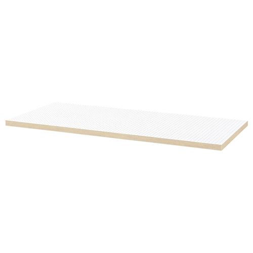 IKEA - LAGKAPTEN, desk table top, white/black, 140x60 cm