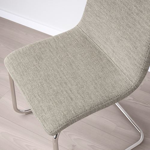 IKEA - LUSTEBO, upholstered chair, viarp Beige-brown