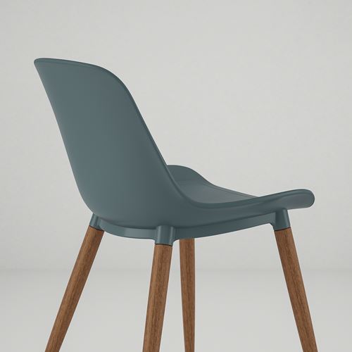 IKEA - GRÖNSTA, chair, grey-turquoise