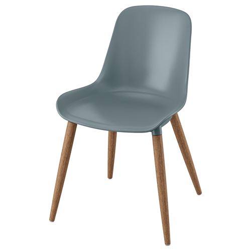 IKEA - GRÖNSTA, chair, grey-turquoise