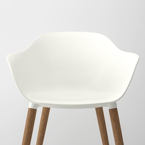 IKEA - GRÖNSTA, chair with armrests, white