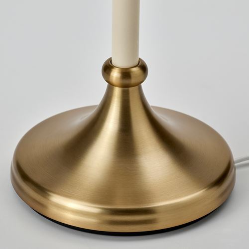 IKEA - FLYGHÖJD, abajur, pirinç-bej, 54 cm