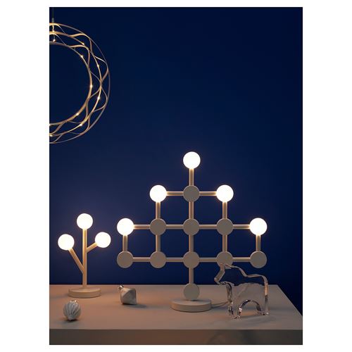 IKEA - STRALA, table lamp, white, 47 cm