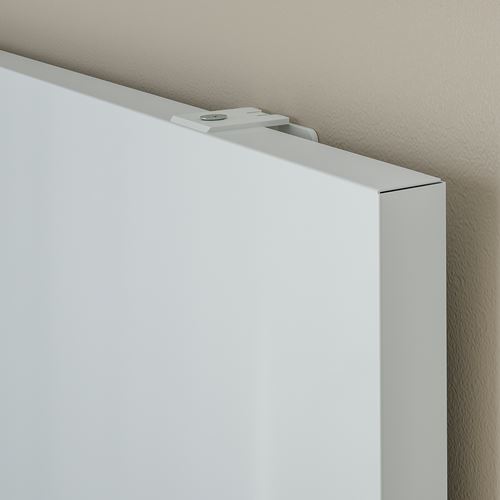 IKEA - MITTZON, whiteboard with noticeboard, white, 84x110x2 cm