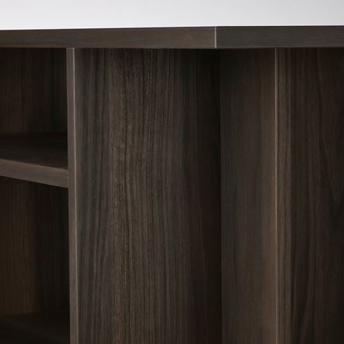 IKEA - HOLMERUD, console table, darkbrown, 80x31 cm