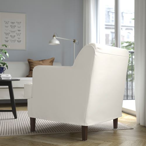 IKEA - ROCKSJÖN, armchair, Blekinge white
