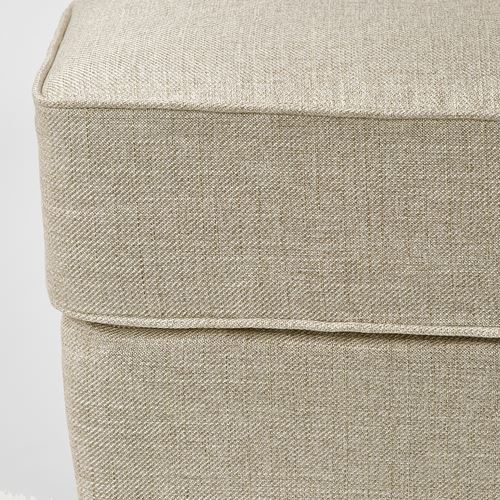 IKEA - ROCKSJÖN, pouffe, kilanda light beige