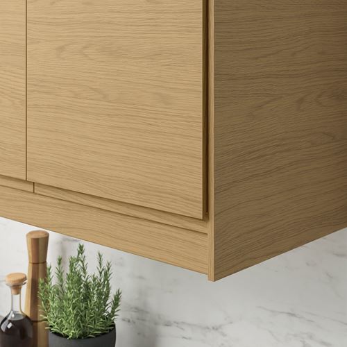 IKEA - VOXTORP, decorative strip, oak effect, 221 cm