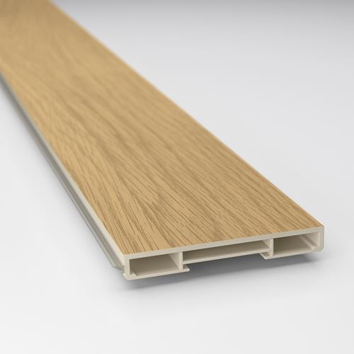 IKEA - VOXTORP, plinth, oak effect, 220x8 cm