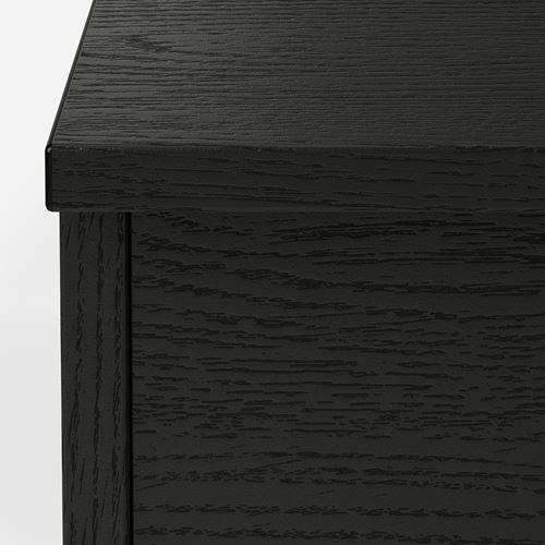 IKEA - ÖSTAVALL, coffee table, black, 90 cm