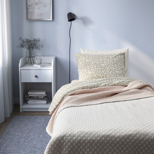 IKEA - PRAKTVIAL, bedspread/blanket, off white, 160x250 cm