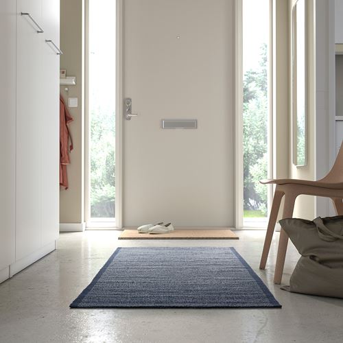 IKEA - IDROTTSPLATS, yolluk, mavi, 80x200 cm