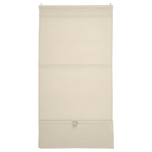 IKEA - RINGBLOMMA, roman blind, beige, 60x160 cm