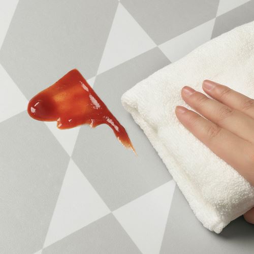 IKEA - GANGPASSAGE, mutfak paspası, gri-beyaz, 45x120 cm