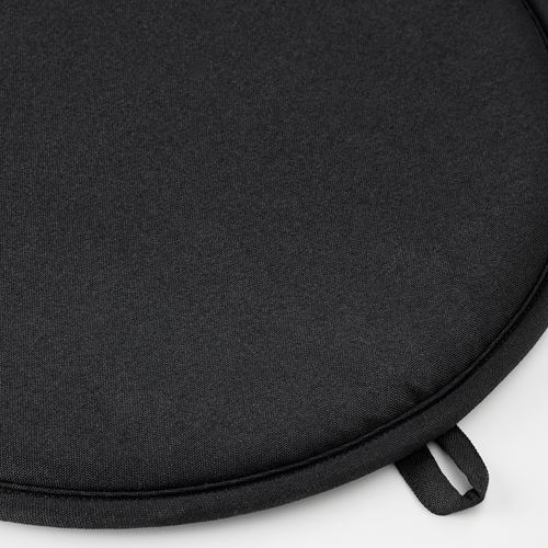 IKEA - ANGSFRAKEN, chair pad, black, 36 cm