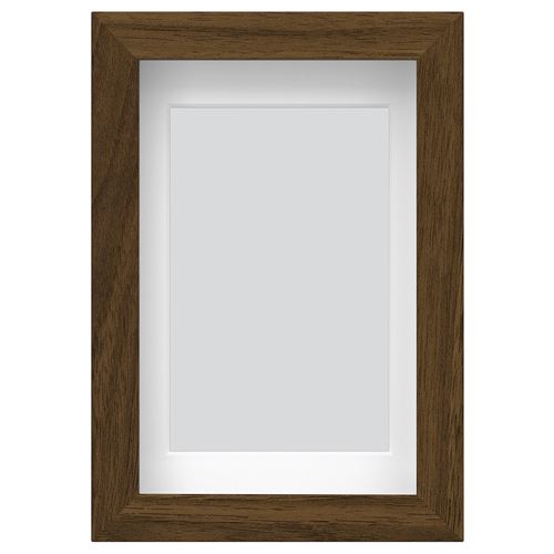 IKEA - RÖDALM, wooden frame, walnut effect, 10x15 cm