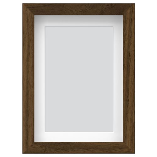 IKEA - RÖDALM, photo frame, walnut effect, 13x18 cm